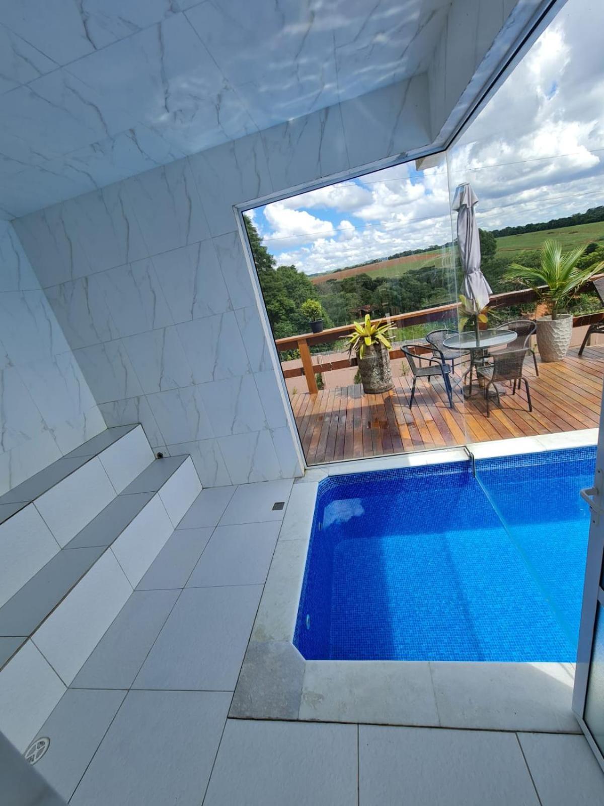 Ibiúna Chacara Arena Jk Com Piscina Integrada Com Sauna E Hidromassagem מראה חיצוני תמונה
